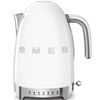 Czajnik z regulacją temperatury 1,7L  50's style Biały Smeg (KLF04WHEU)