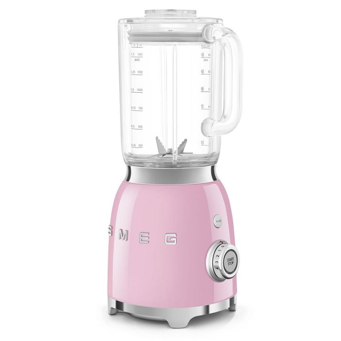 Blender kielichowy Smeg Pastelowy róż (BLF03PKEU)