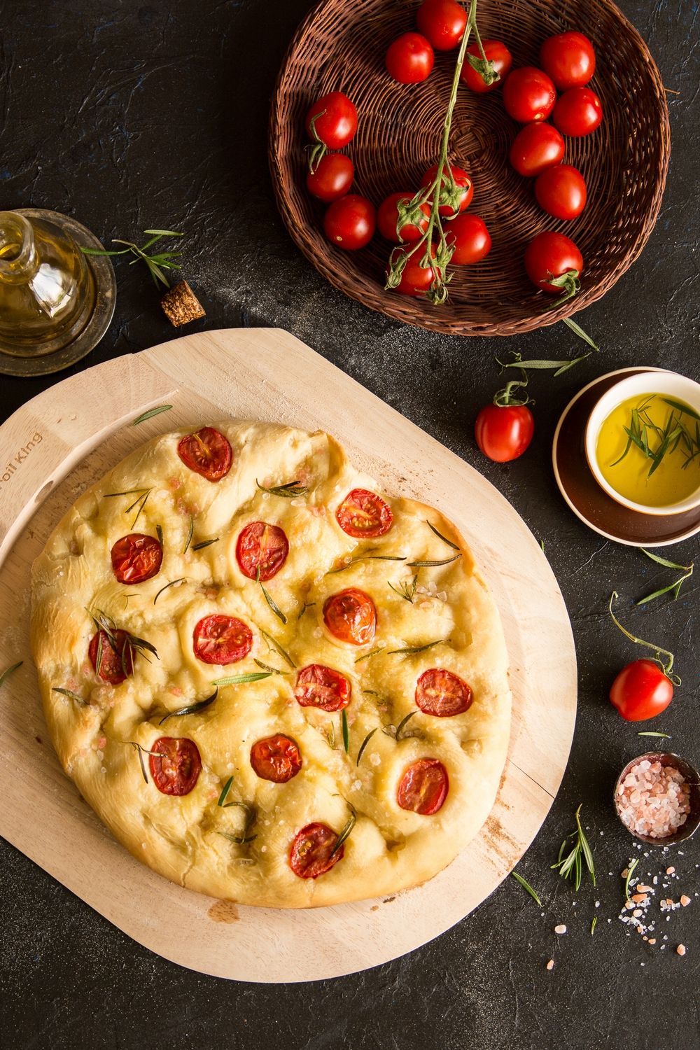 Focaccia z grilla