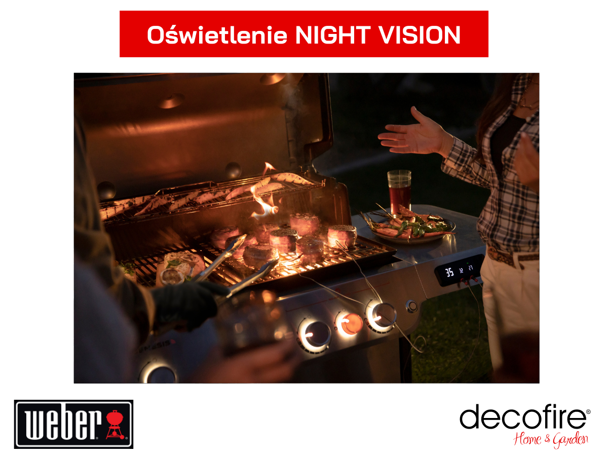 Grill gazowy Weber Genesis EPX-335 z oświetleniem NIGHT VISION