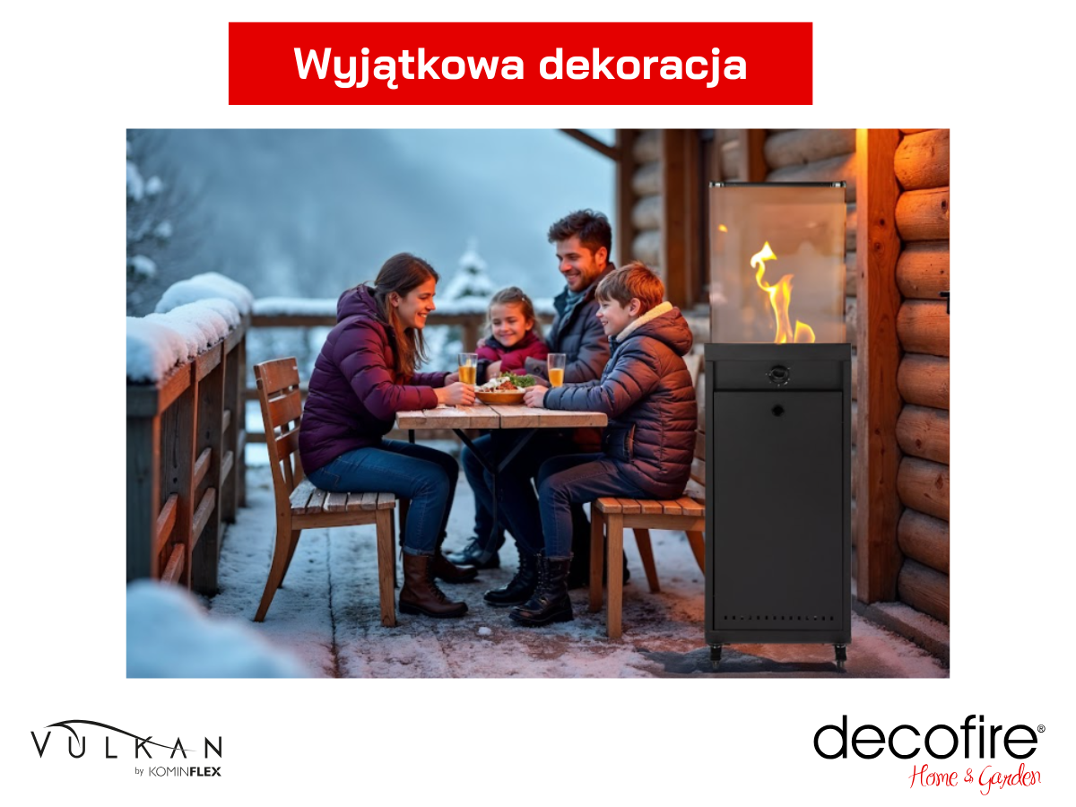 Wyjątkowa dekoracja przestrzeni zewnętrznych