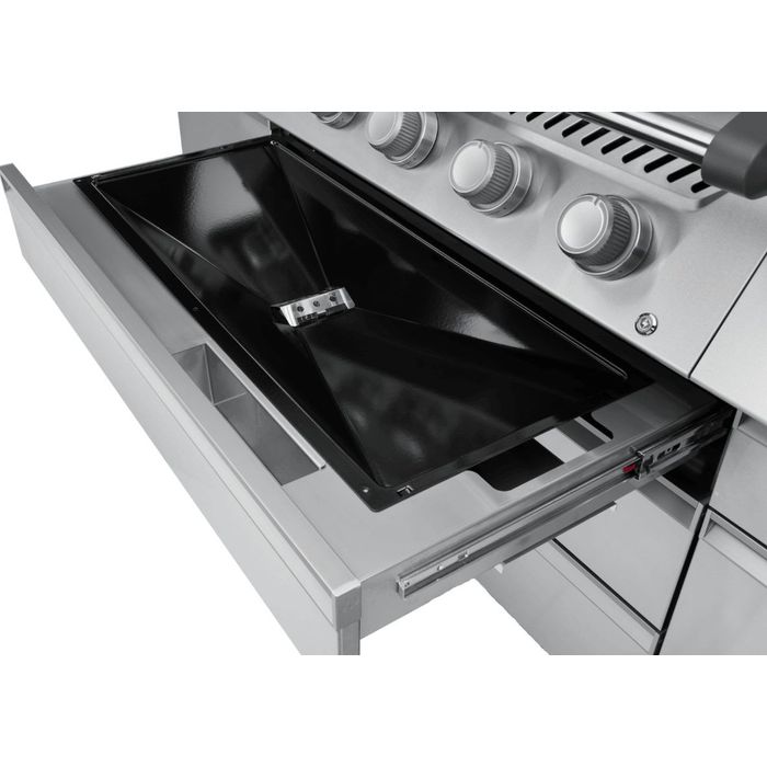 Grill gazowy Napoleon Prestige PRO 665 z palnikiem rożna i palnikiem bocznym Sizzle Zone (PRO665VXRSIBPSS-PL)