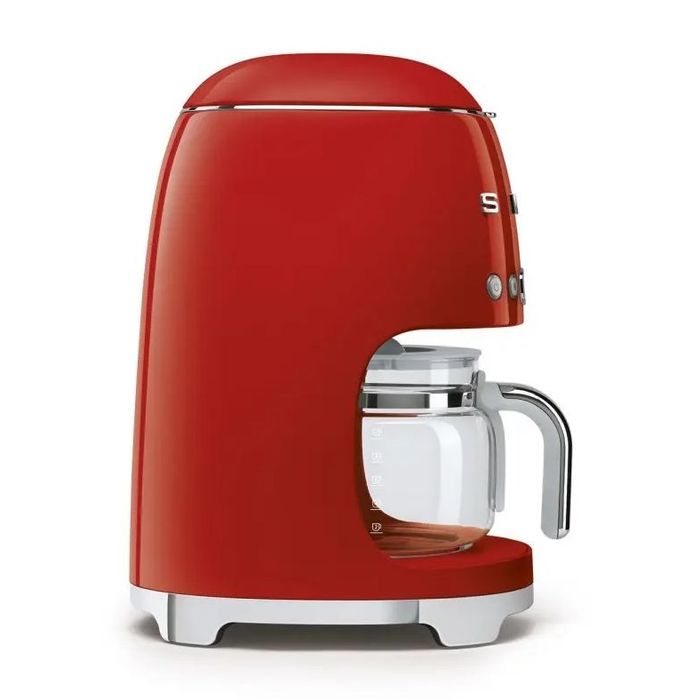 Ekspres przelewowy 50's style Czerwony Smeg (DCF02RDEU)