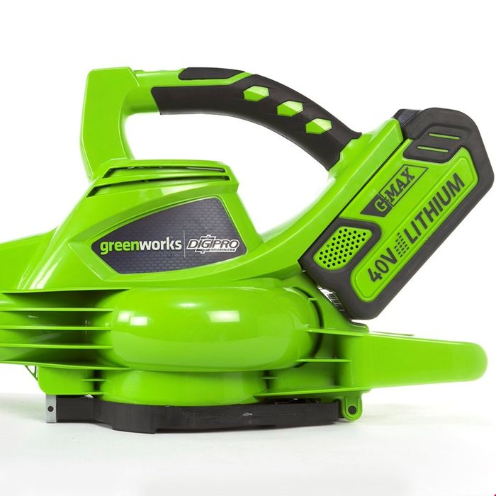 Zestaw GreenWorks Akumulatorowa Dmuchawa/Odkurzacz DigiPro G-MAX 40 V + 2 baterie 2Ah + Ładowarka (24227UC) 