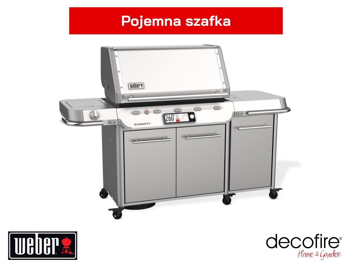 Pojemna szafka na butlę gazową