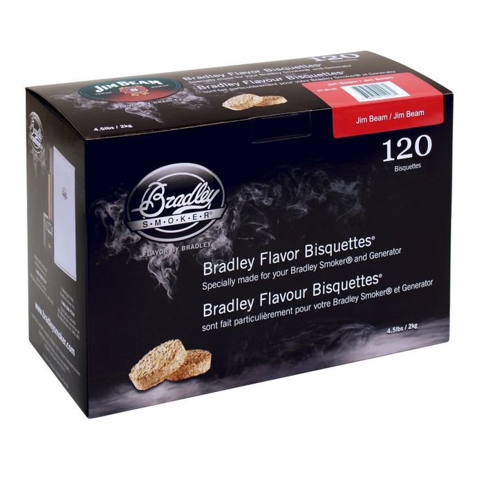 Bradley Bisquettes - Jim Beam - opakowanie 120 sztuk