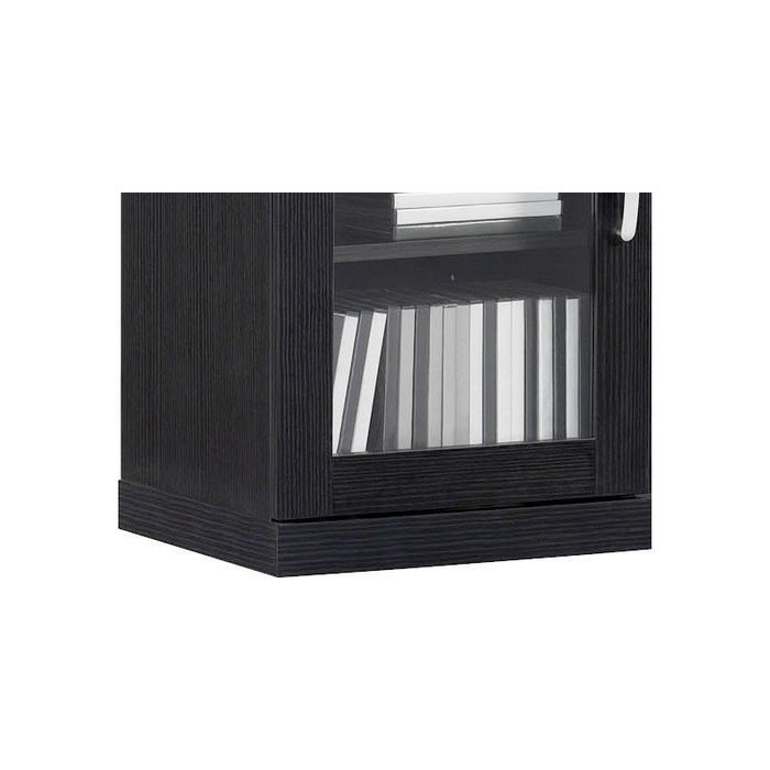 Classic Flame kominek elektryczny Cantilever Czarny Dąb
