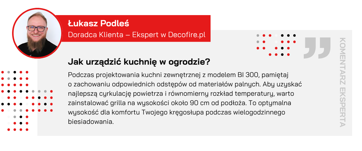 Opinia eksperta o urządzaniu kuchni ogrodowej