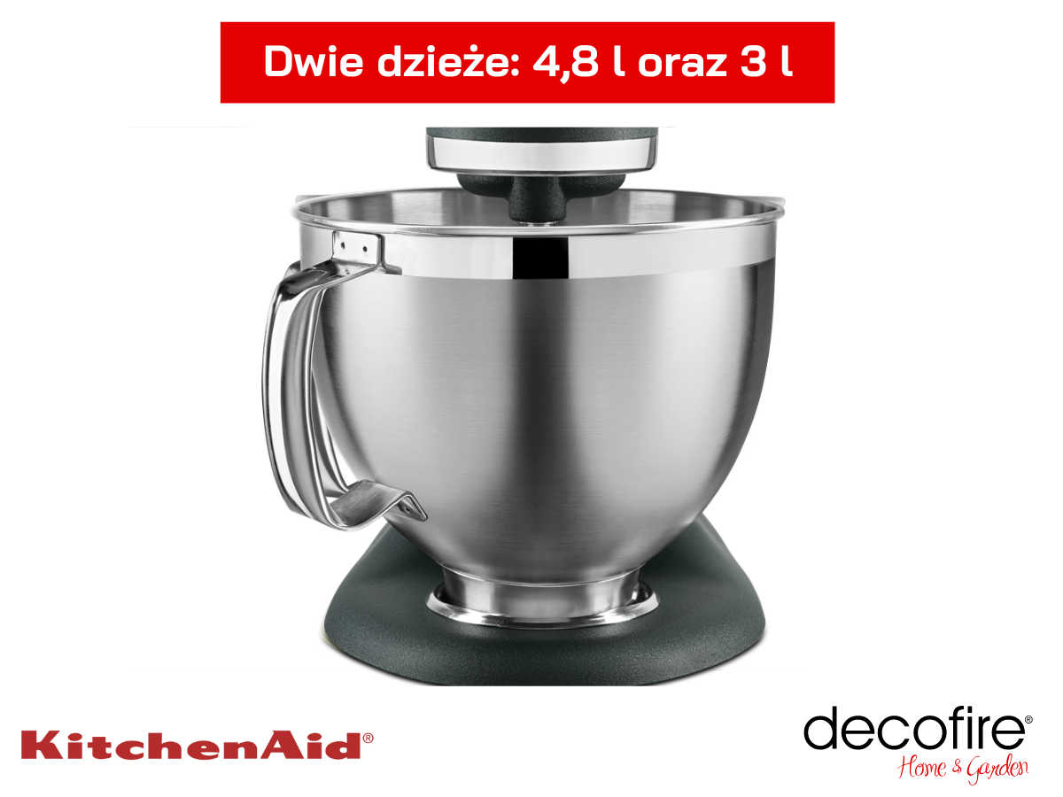 Dzieże o pojemności 4,8 l oraz 3 l