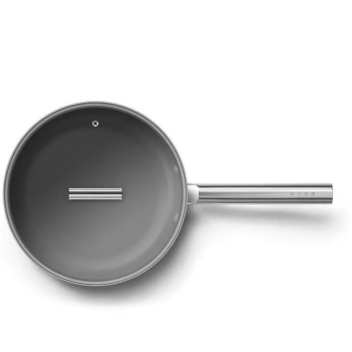 Patelnia 28 cm Czerwony Smeg (CKFF2801RDM)