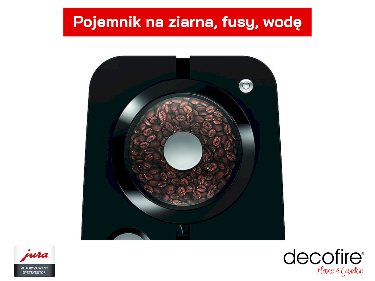 Pojemniki na ziarna, fusy i wodę w modelu ENA4 (EB)