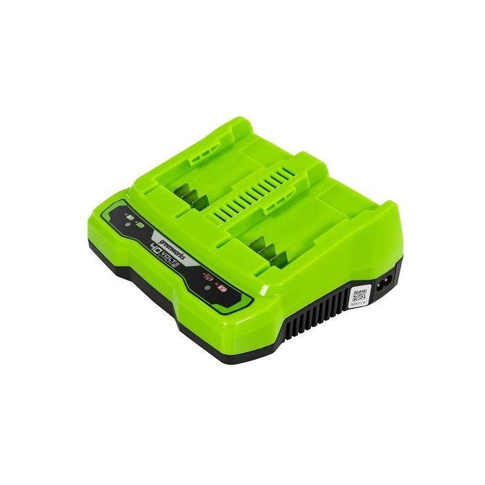 GreenWorks 40V ładowarka dual slot 2A G40x2CUC2 (GR2940907) 