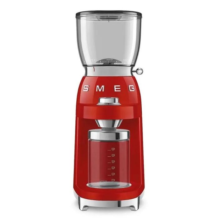 Elektryczny młynek do kawy 50's style Czerwony Smeg (CGF01RDEU)