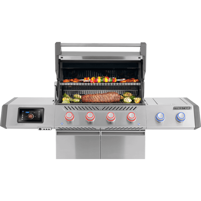 Grill gazowy Napoleon Prestige PRO 500 z palnikiem rożna i palnikiem bocznym Sizzle Zone (PRO500VXRSIBPSS-PL)