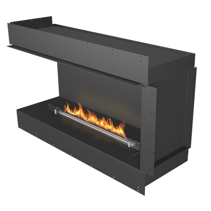Biokominek Planika FLA 4+ 990 mm + Forma 1200 Fireplace 