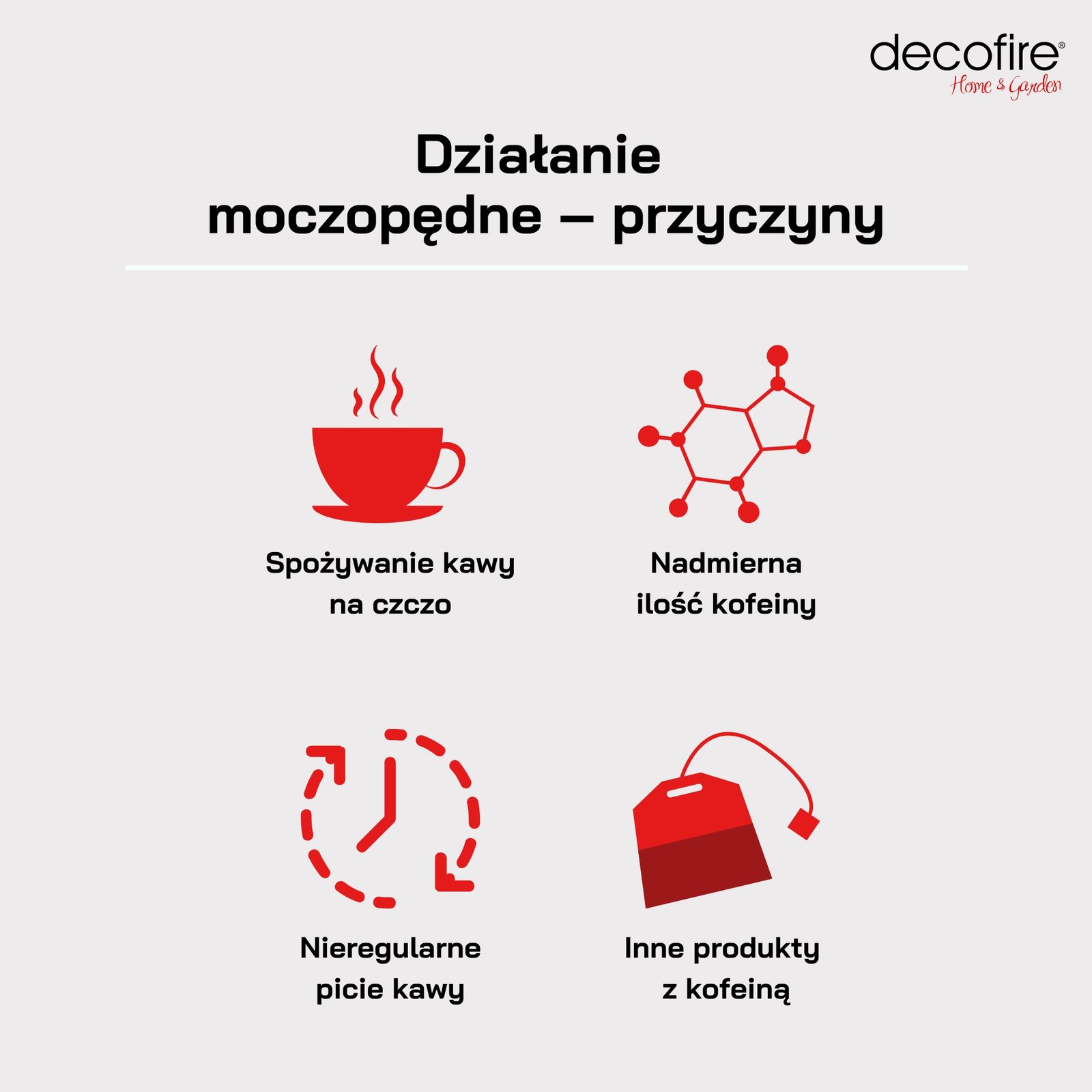 Działanie moczopędne kawy przyczyny