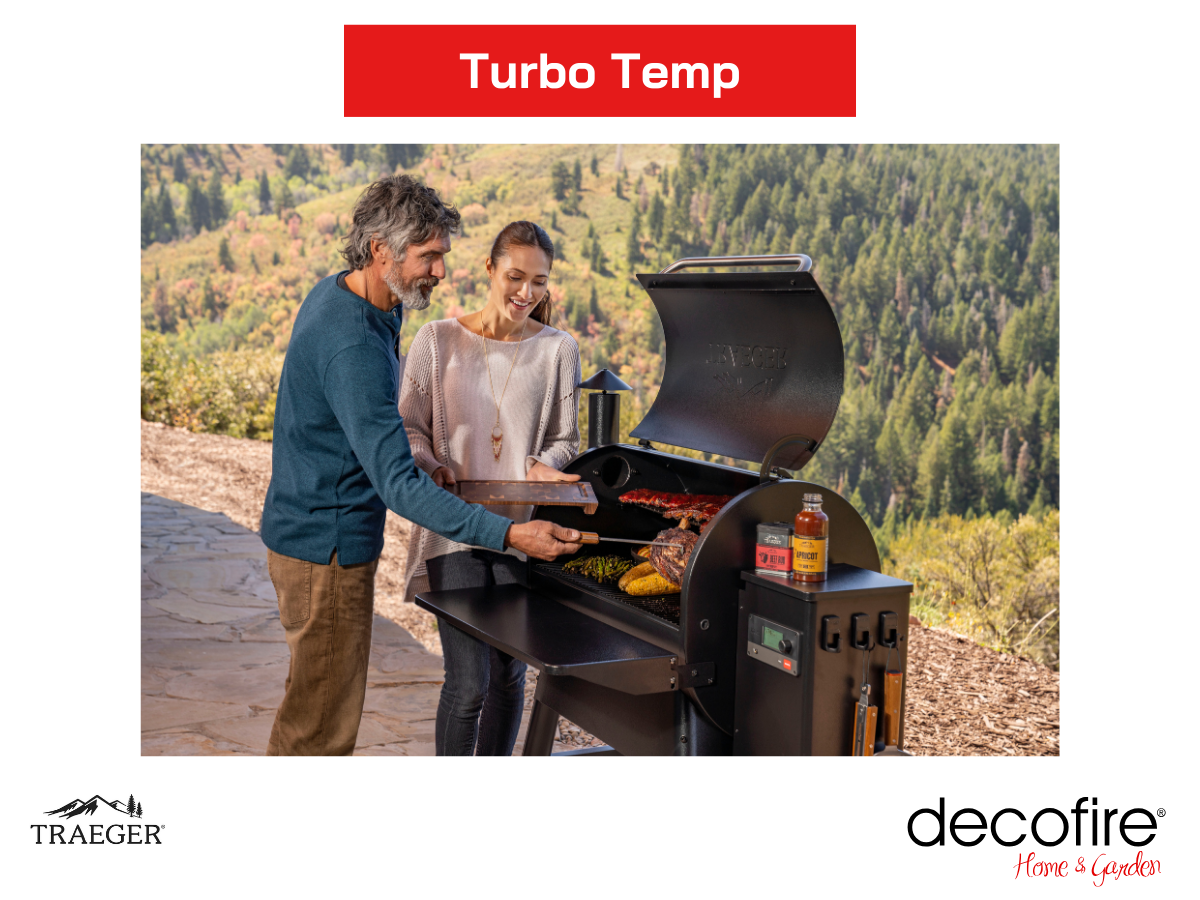 Funkcja Turbo Temp – szybkie uruchomienie grilla