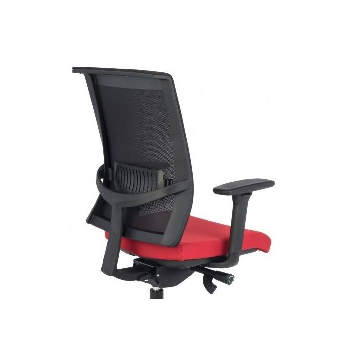 Fotel biurowy Grospol Level BS CHROM tkanina Cura - 8 kolorów