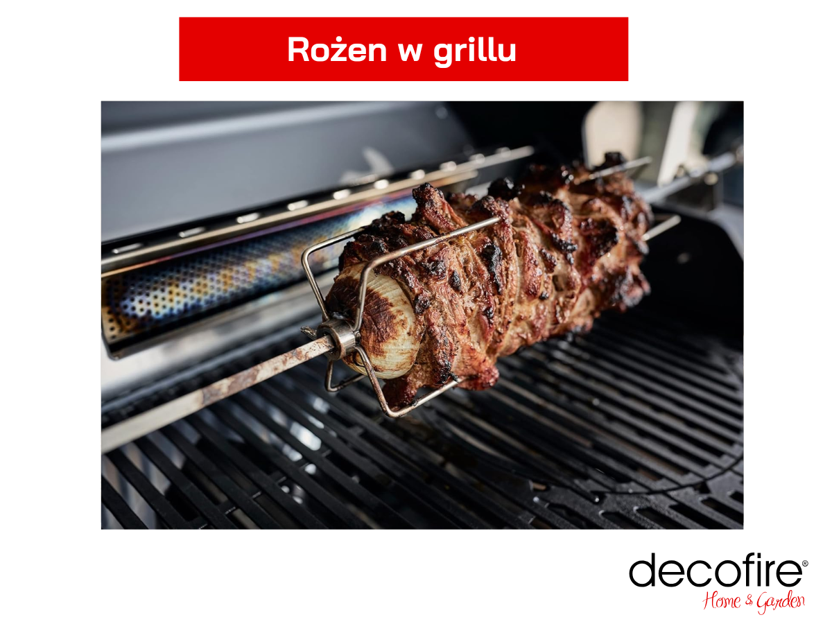Rożen w grillu gazowym