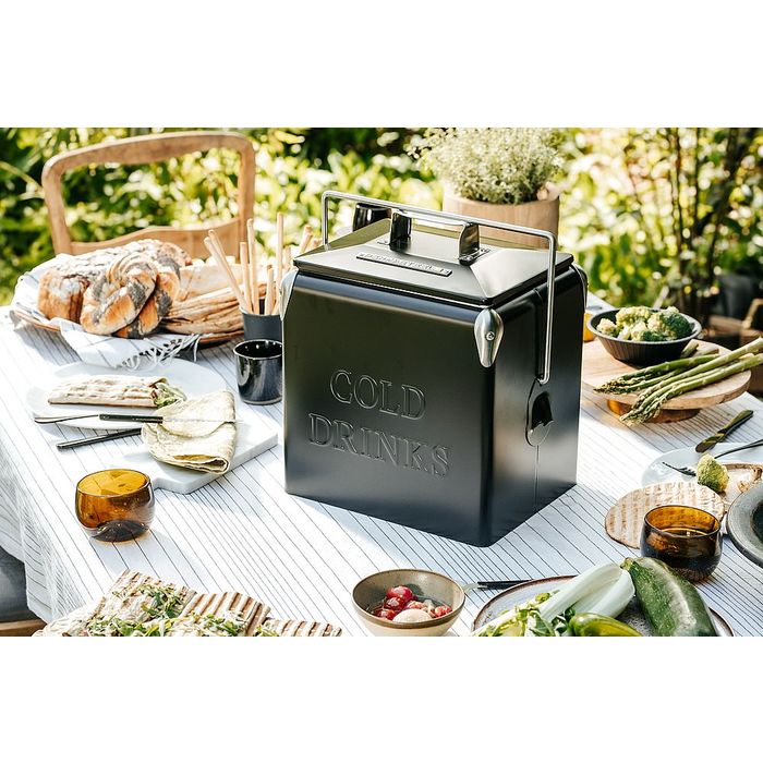 Lodówka ogrodowa turystyczna PS-205 czarna Permasteel (PS-205-14QT-BK)