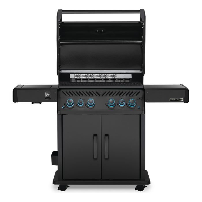 Grill gazowy Napoleon ROGUE PRO-S 525 RSIB z palnikiem rożna i palnikiem bocznym na podczerwień, czarny mat (RPS525RSIBPMK-2-PL) ⭐ PROMOCJA! ROŻEN