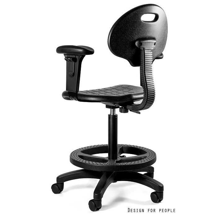 UNIQUE Krzesło lekarskie laboratoryjne Halcon R (5001R-2)