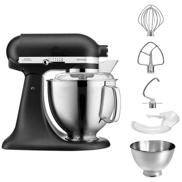 Mikser Artisan 5 Cast Iron Black 4,8 l KitchenAid (5KSM185PSEBK)