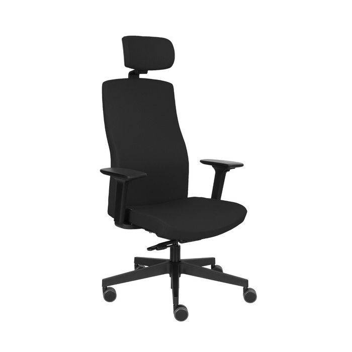 Grospol fotel biurowy Team Pro HD black chrome tkanina Bondai - 8 kolorów