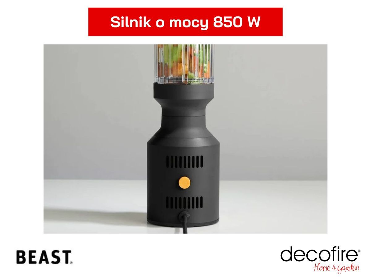 Wydajny silnik o mocy 850 W