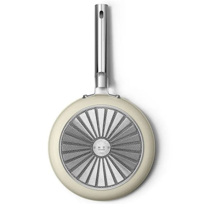 Patelnia 26 cm Kremowy Smeg (CKFF2601CRM)