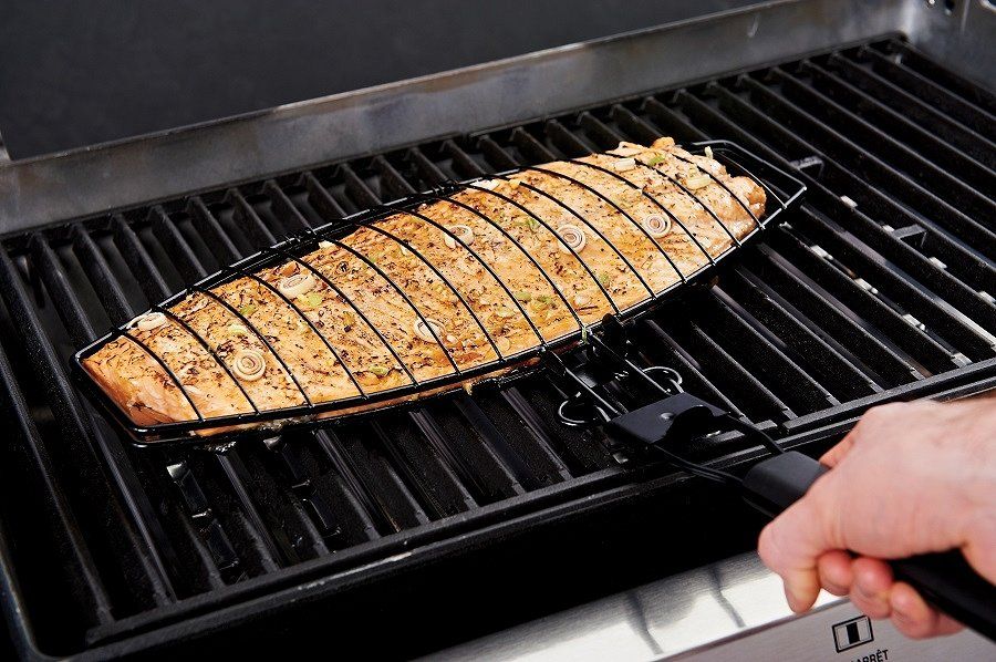 Grillowanie ryby - temperatura grillowania ok. 180 stopni C