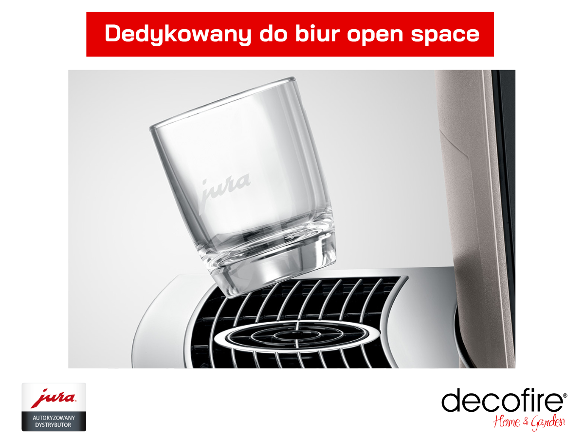 Ekspres do kawy Jura X10 Dark Inox do biur open space