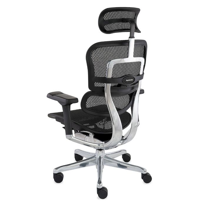 Fotel biurowy Grospol Ergohuman 2 Elite ST BS Black