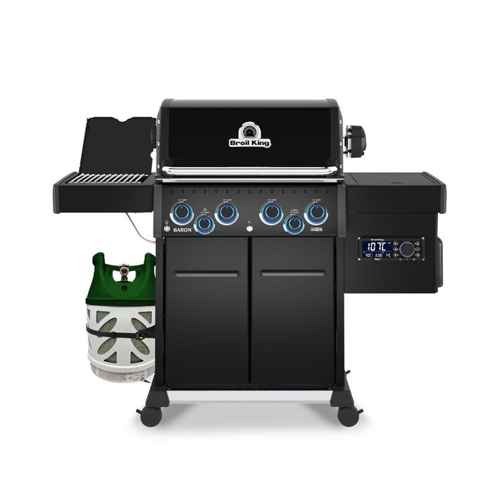 Grill hybrydowy (gaz + pellet) Baron 490 IRP Shadow Broil King
