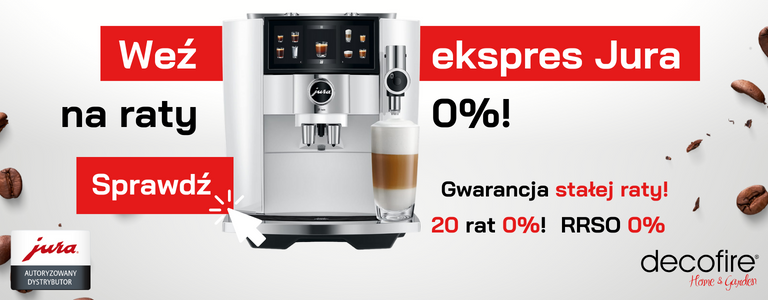 Weź ekspres Jura na raty 0%