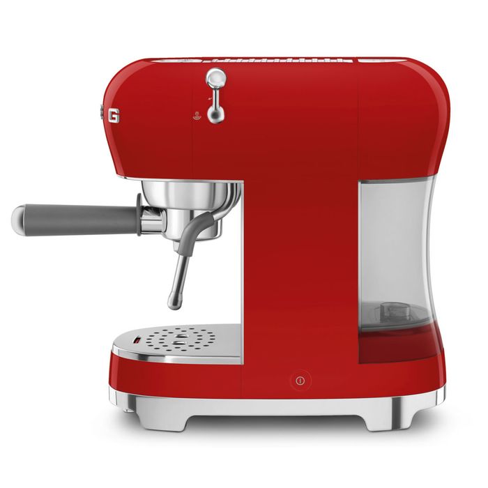 Ekspres kolbowy 50's style Czerwony Smeg (ECF02RDEU)