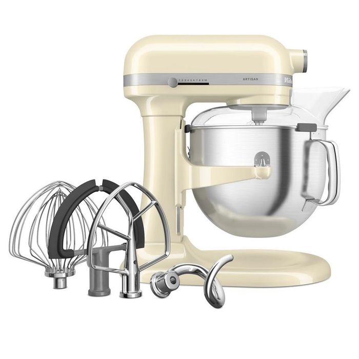 Mikser Artisan z podnoszoną dzieżą Almond Cream 6,6L KitchenAid (5KSM70SHXEAC)