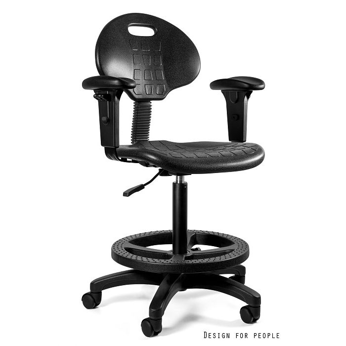 UNIQUE Krzesło lekarskie laboratoryjne Halcon R (5001R-2)