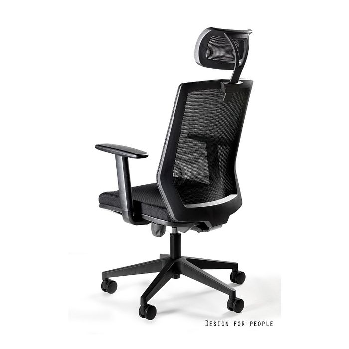 UNIQUE Fotel biurowy ESTA czarny (FS02-1H)