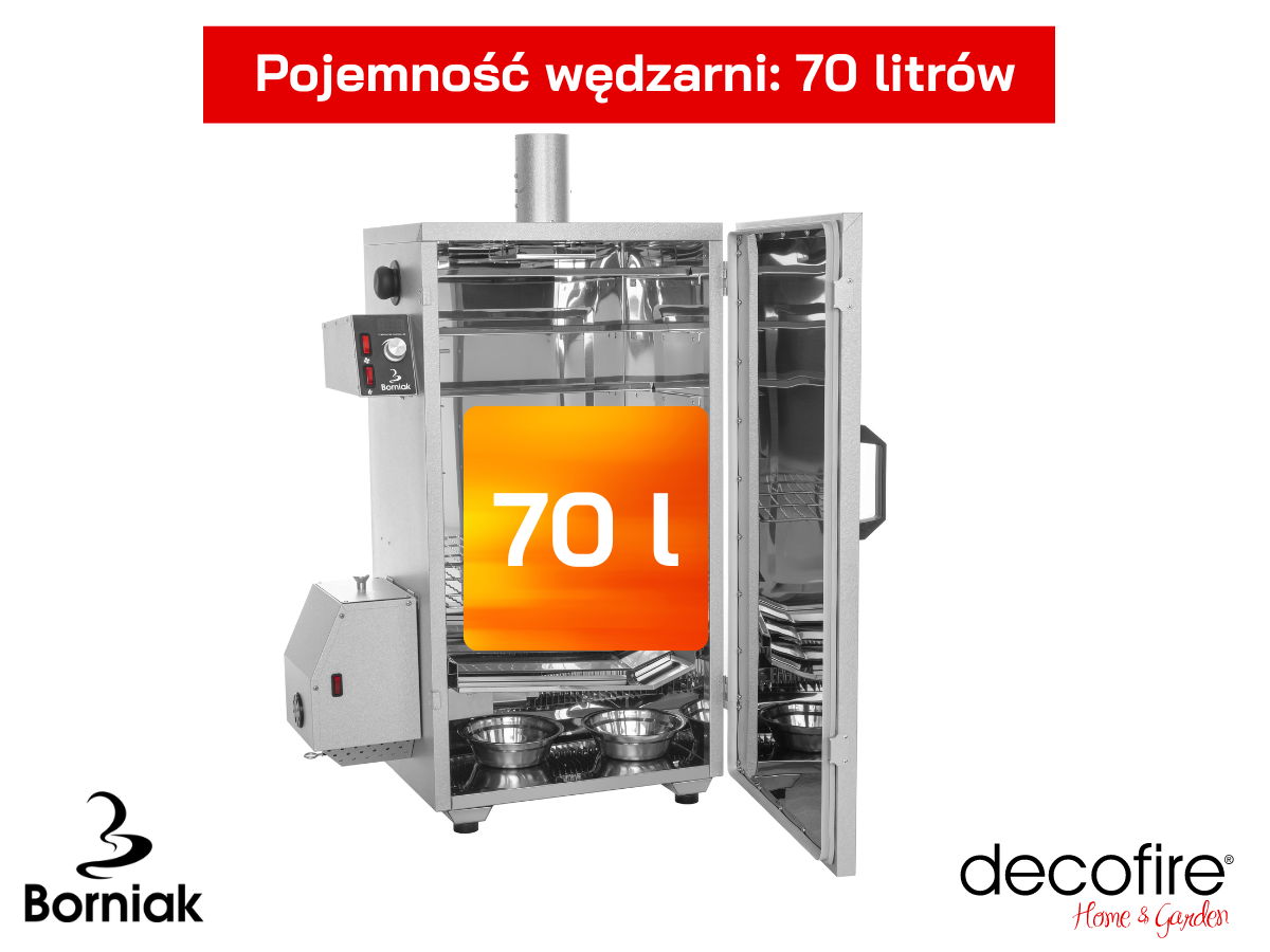 Wędzarnia domowa Borniak Simple UWD-70 v1.4