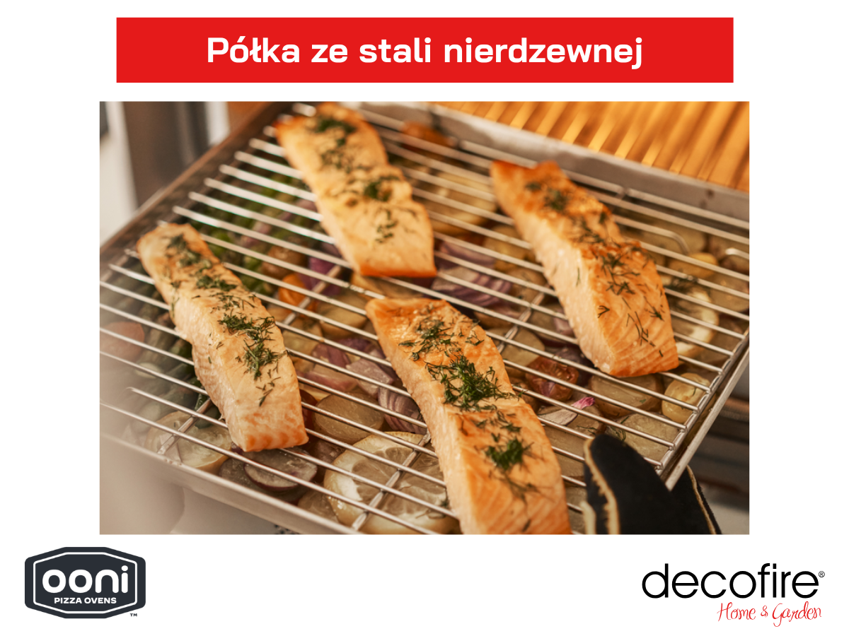 Wielofunkcyjna półka do piekarnika