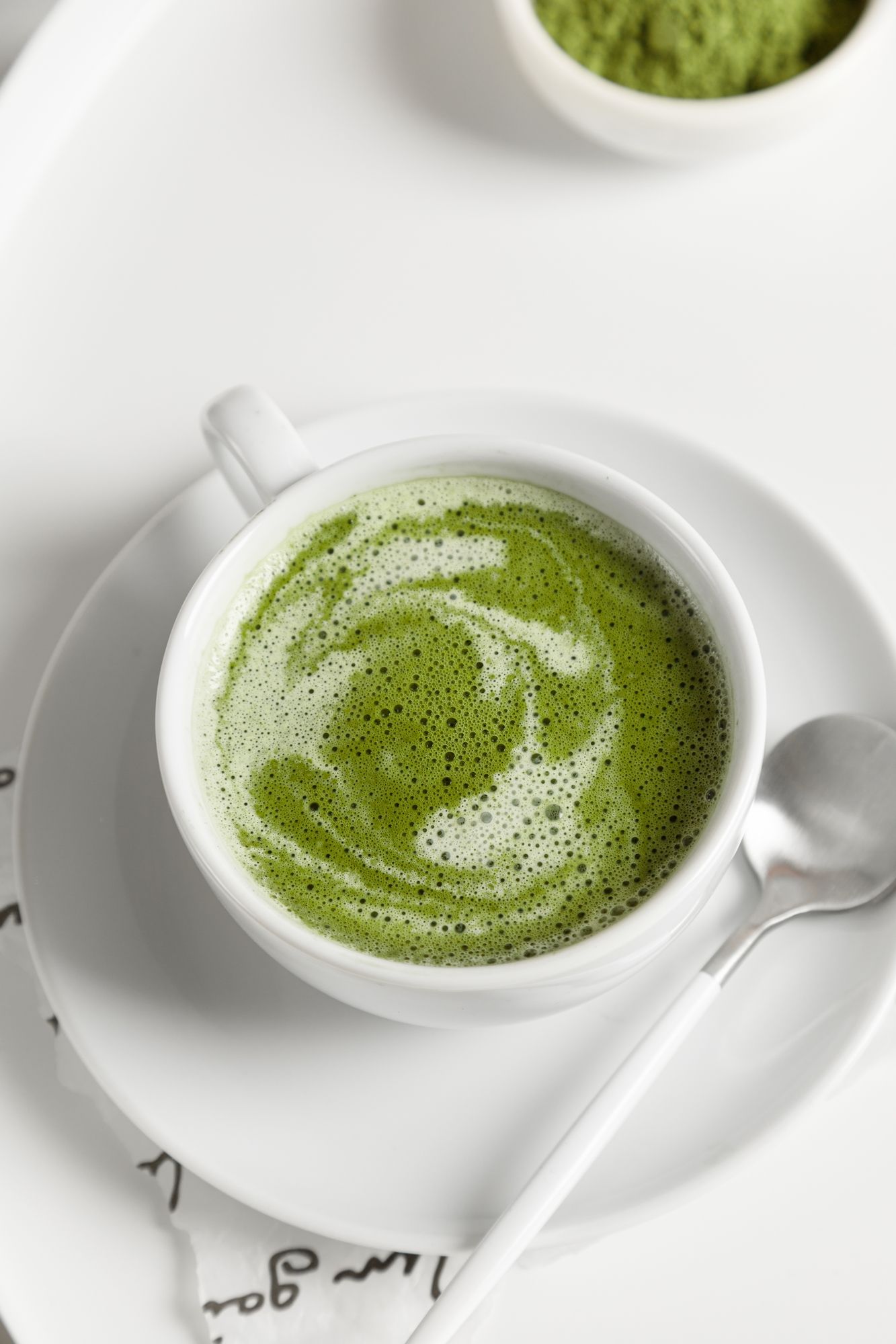 Przepis na matcha latte