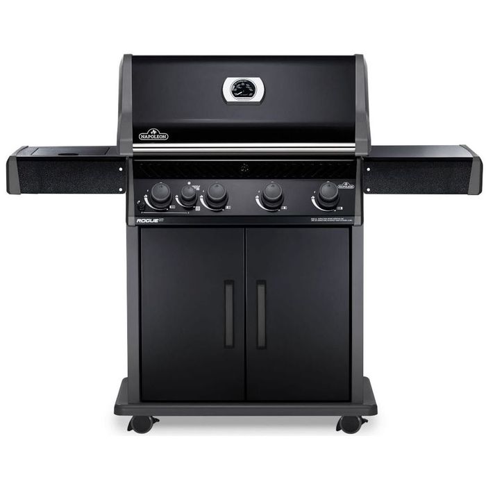 Grill gazowy Napoleon Rogue XT 525 SIB z palnikiem bocznym na podczerwień, black 