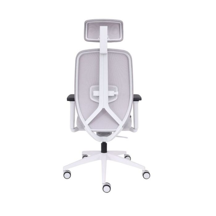 Grospol Ergonomiczny fotel biurowy 4U GS HD grey tkanina Synergy - 12 kolorów