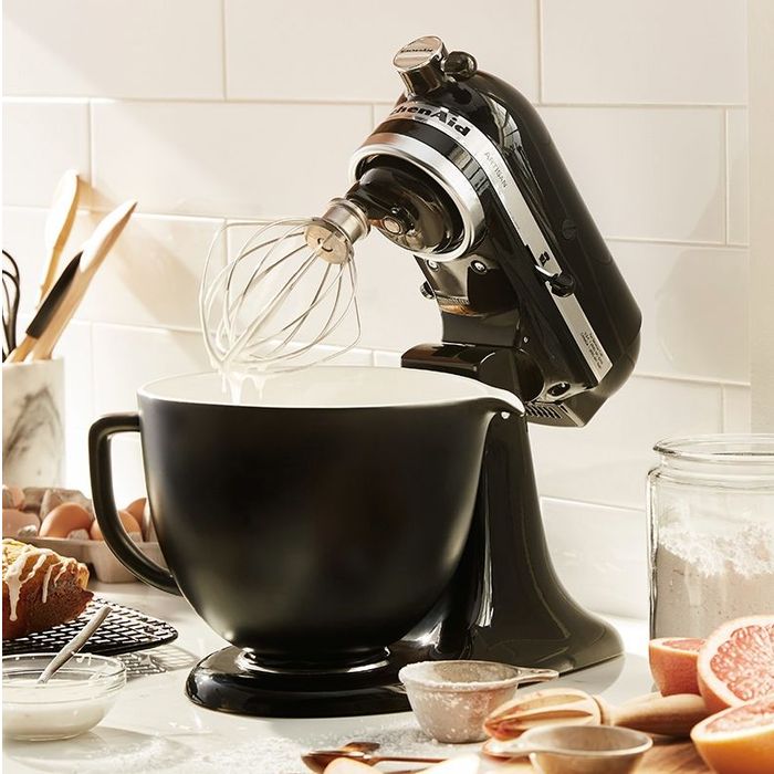 Unikalna dzieża ceramiczna Czarna matowa 4,7 l Artisan 5 KitchenAid (5KSM2CB5BM)