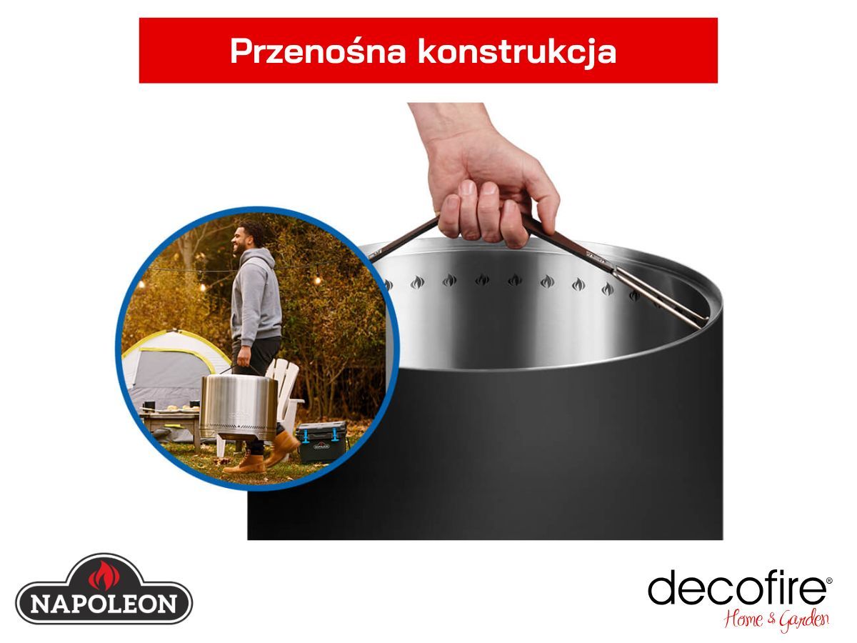 W pełni mobilny – doskonały na taras lub na kemping