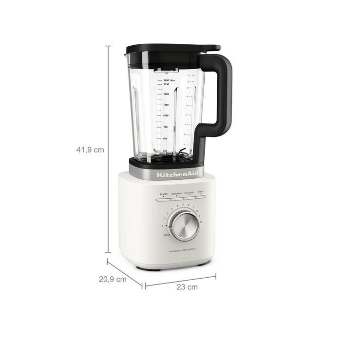 Blender Pure Power Glass Porcelain KitchenAid (5KSB2071EPL)
