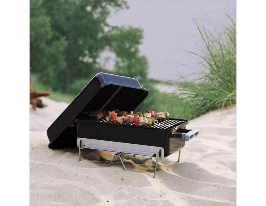 Grill węglowy do parku - przenośny model Weber