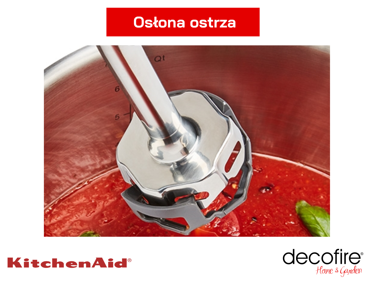 Osłona ostrza w blenderze ręcznym z akcesoriami KitchenAid