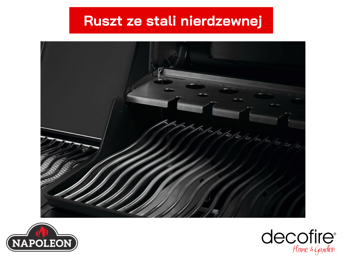 Ruszt z prętów stalowych